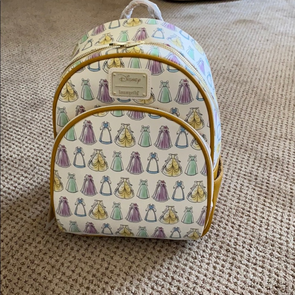 Disney loungfly princess dress backpack!